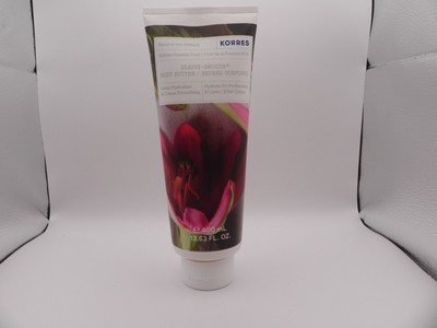 KORRES ELASTI-SMOOTH BODY BUTTER - GOLDEN PASSIONFRUIT (Jumbo Size/400ml) SEALED