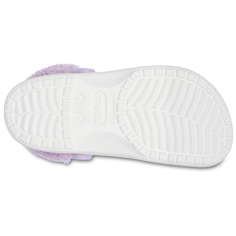 Crocs Adult Baya Lined Fuzz Strap Clog Slippers - Image 4 of 4