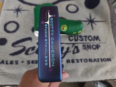 Rare Scotty Cameron Studio Stainless Newport PVD Rainbow Putter