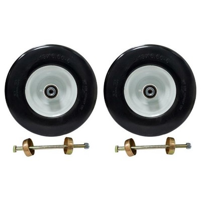 2 Pk Foam Filled 13X6.50-6 Flat Free Tires Fit Exmark 109-9127