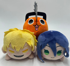 Chainsaw Man The Movie: Reze Arc Plush doll Mascot Denji Reze Pochita set MAPPA