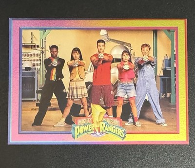 Time To Morph 1994 Mighty Morphin Power Rangers Foil #16 