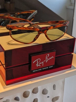 Lunettes Ray Ban vintage fugitives USA Bausch & LOmb W1955 - Photo 1/4