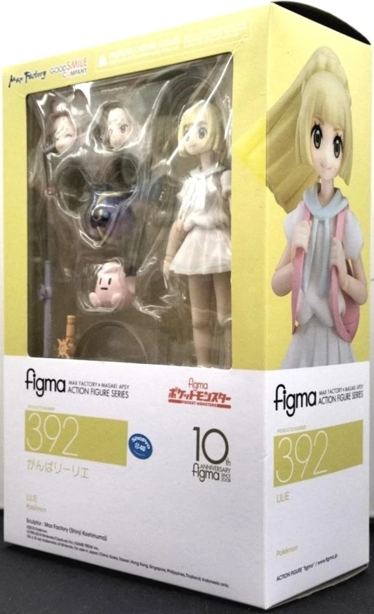 Figma 392 Lively Lillie – Good Smile Company, Pokémon, Neuve