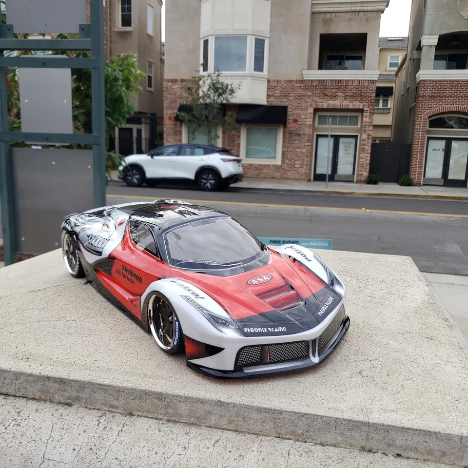 1/10 Custom Print LAFERRARI 4Tec-2 HPI RDS DC10 YD2 MST TT02 FZ02 Body Only - Image 2 of 4