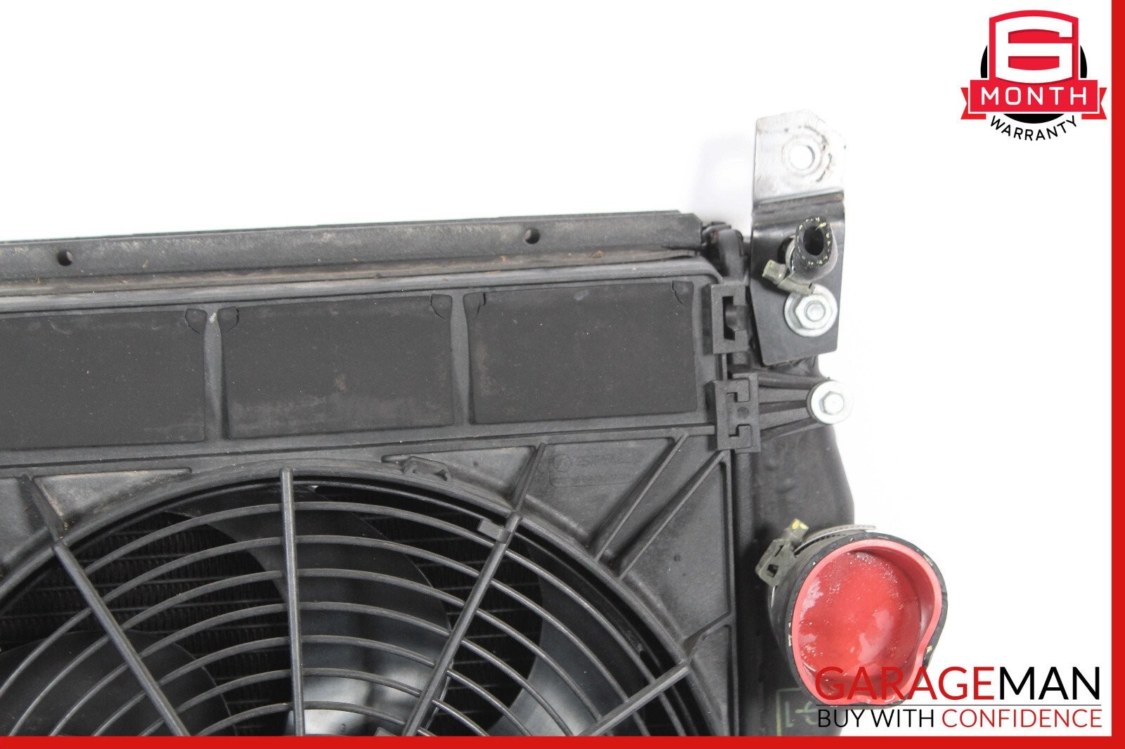 09-13 Maserati Quattroporte Radiator Cooling Fan Motor AC Condenser Assy