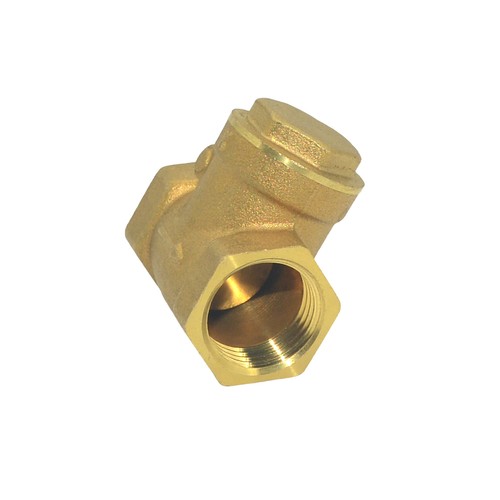 1/2" NPT Threaded Brass Swing check Valve non-return for water oil