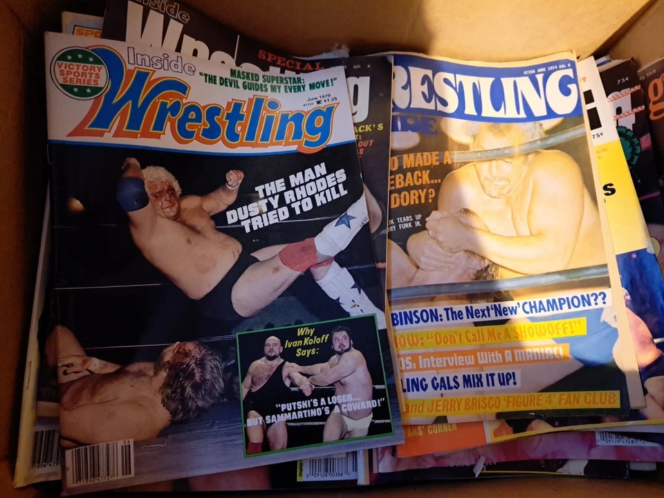 Lot of over 140 Wrestling Magazines (1970's-2000's, Mid-Atlantic buyers ONLY) - Image 3 of 4
