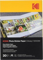Fotopapier Sticker A6 20 Blatt Glossy Inkjet 10X15Cm Selbstklebend