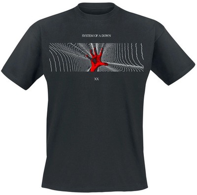 System Of A Down T-Shirt Herren Radiation schwarz Band-Merch, Bands