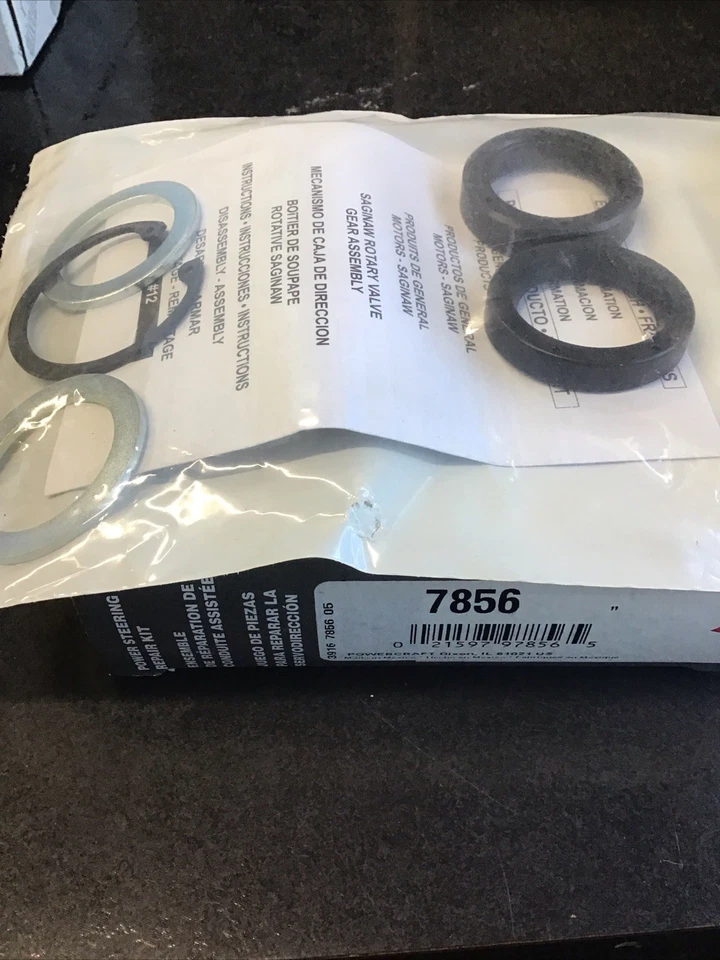 Steering Gear Pitman Shaft Seal Repair Kit Powercraft Edelmann 7856 Made Im USA - Image 4 of 4