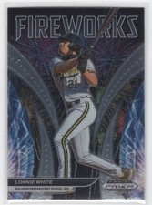 #F-LW 2021 Prizm Draft Picks Fireworks Lonnie White Texas Longhorns