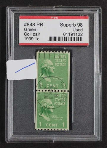 CKStamps: US Stamps Collection Scott#848 Mint NH OG Grade 98