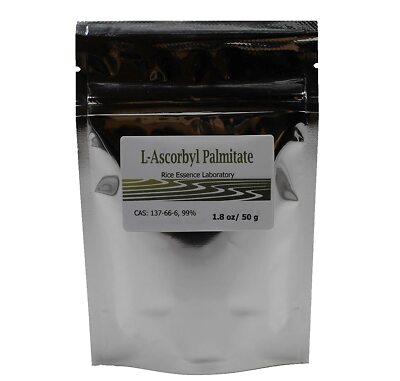 Rice Essence Ascorbyl Palmitate Powder (Vitamin C Ester, 50 Gram), for Aged Skin