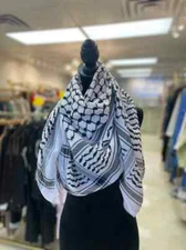 Traditional Coast Peace Palestine Shawl Arab Shemagh Keffiyeh Catholic 