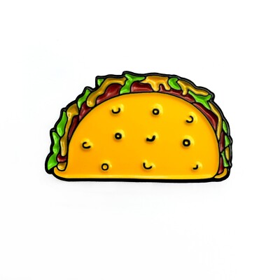 Taco Food Golf Ball Marker with Magnetic Hat Clip, Golf Gear, Funny Golf Gift