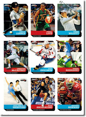 2016 Danny Willett SPORTS Illustrated 9 Karte Menge Uncut Blatt W / Rookie