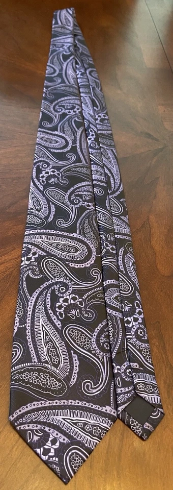 Corbata para el cuello Epoint púrpura para hombre Foto 3 de 4