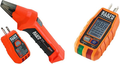 ET310 AC Circuit Breaker Finder with Integrated GFCI Outlet Tester & RT250 GFCI 