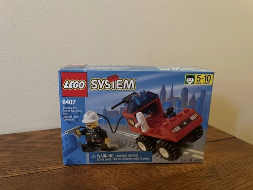 LEGO Set 6407 Fire Chief w/ Car - New In Factory Sealed Box !! - from 1997