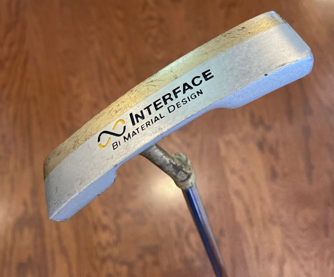 Tête De Putter Golfsmith Interface Bimétal – Gaucher, Pour Pièces Ou Restauration