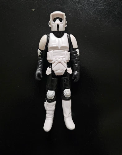 Star Wars Return Of The Jedi Biker Scout Retro Collection Figure #F7279