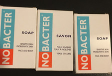 3X Nobacter Soap 100g for Sensitive Face and ...