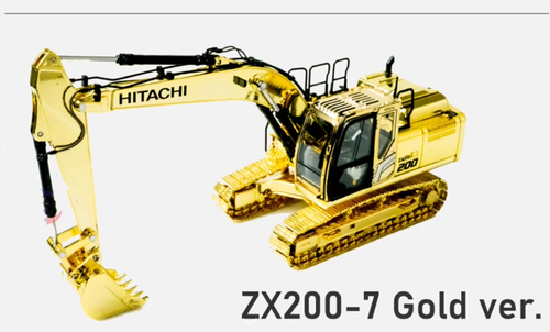 1:50 25CM ZAXIS ZX200-7 Excavator Construction Machine Equipment Diecast Model - Picture 2 of 10