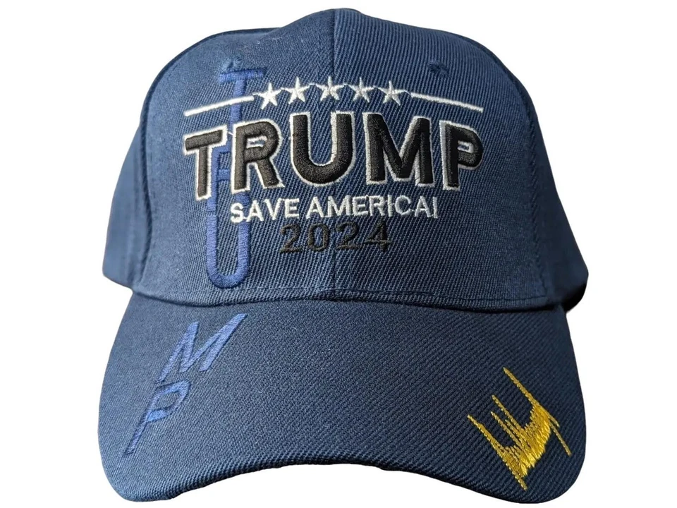 Sombrero Presidente Donald Trump 45-47 2024 Make America Great Again MAGA Camuflaje Foto 4 de 4