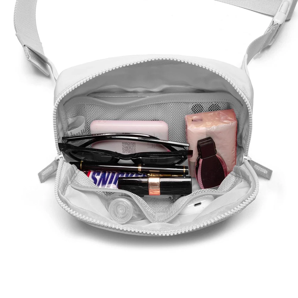 2L Belt Bag Cross Body Fanny Packs for Women Crossbody Fanny Pack Fashion Wai...