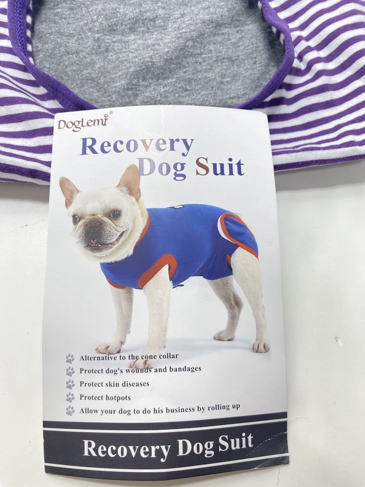 Dog Recovery Suit Breathable Alternative to E-Collar Elizabethan Collar Large - Image 2 of 4