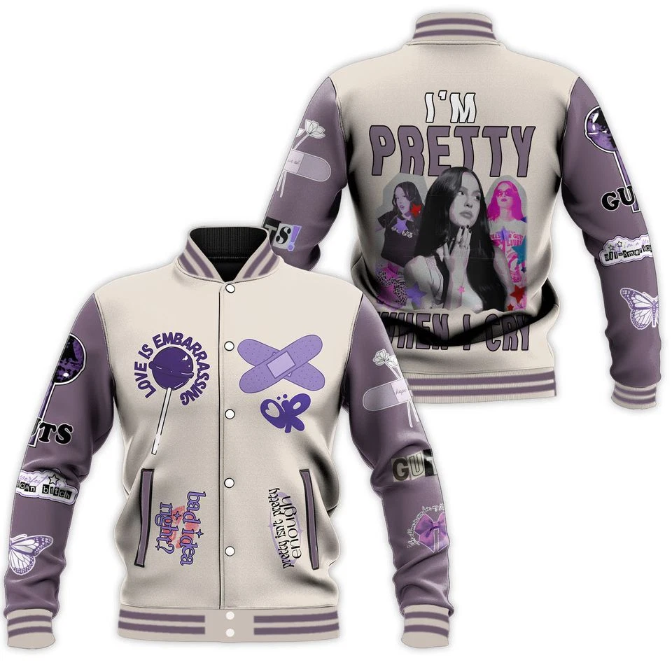 Olivia Rodrigo Jacket, Olivia Rodrigo Baseball Jacket