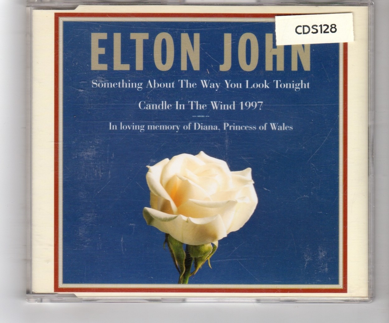 (HQ936) Elton John, Something About The Way You Look Tonight - 1997 CD