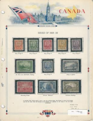 Canada, Postage Stamp, #149-159 Used, 1928-1929, JFZ | eBay