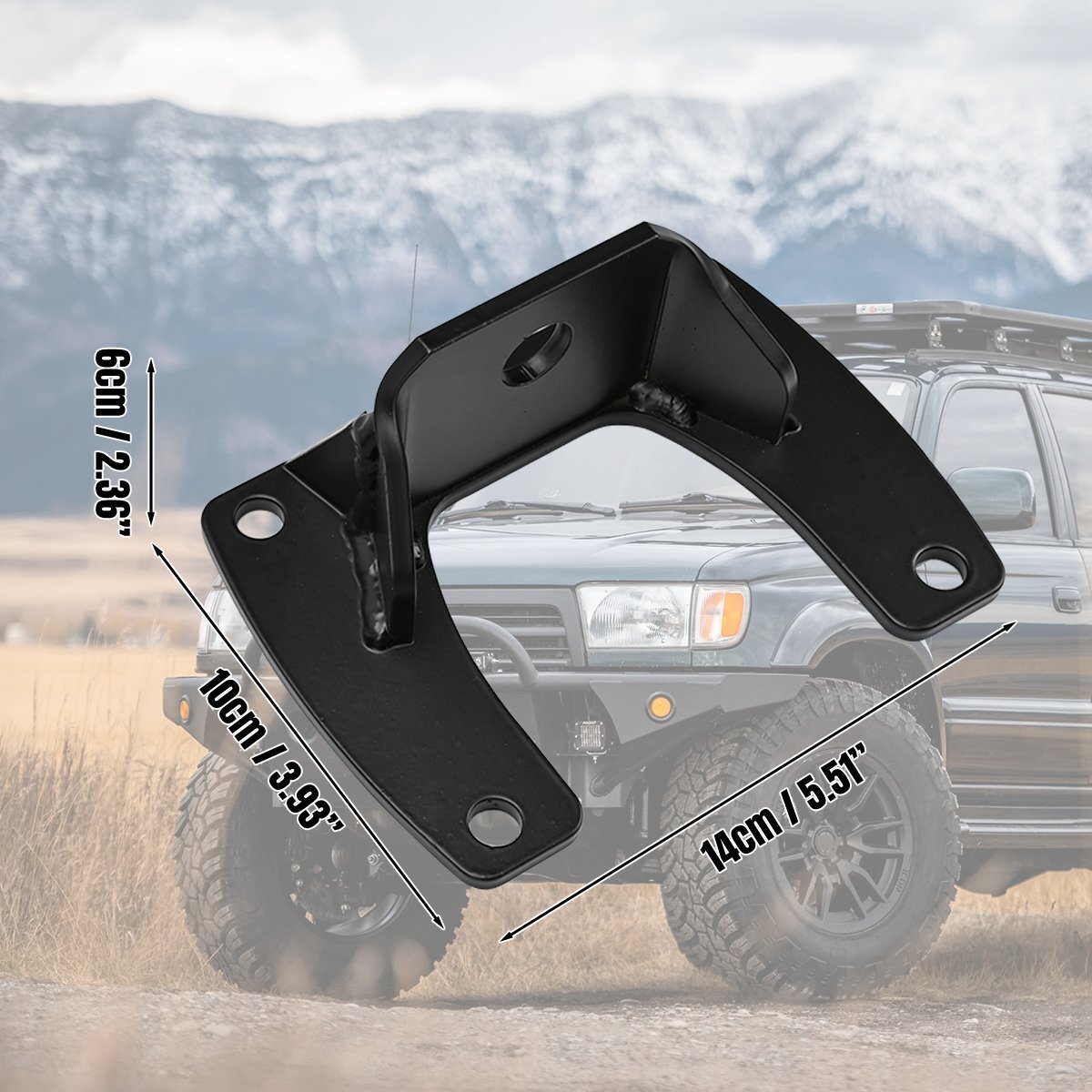 For Toyota 4runner 1996-2002 Rear Outboard Shock Mount Repair kit CNC ...