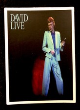 DAVID BOWIE “ON STAGE” 2” x 3”￼ GREAT SINGER MATTE FINISH