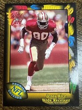 1991 Wild Card Jerry Rice #73 card