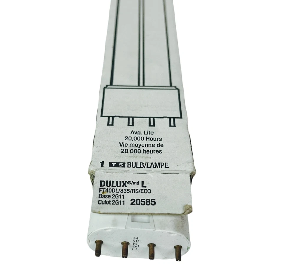 Sylvania 20585 FT40DL/835/RS Lamp DULUX 4PIN 2G11 Base Fluorescent Bulb 3 Pack - Image 4 of 4