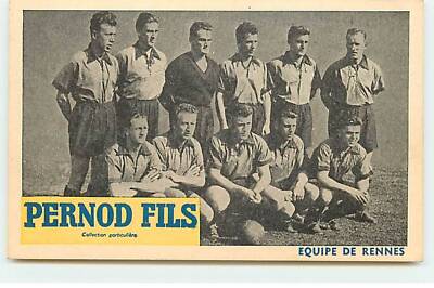 35 - n°88312 - RENNES - Team of Rennes - Pernod Fils - Advertising card