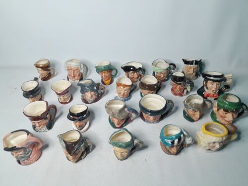 Royal Doulton MINIATURE Character Jugs Your Choice Multi Buy Discount Toby Jug - Picture 1 of 25