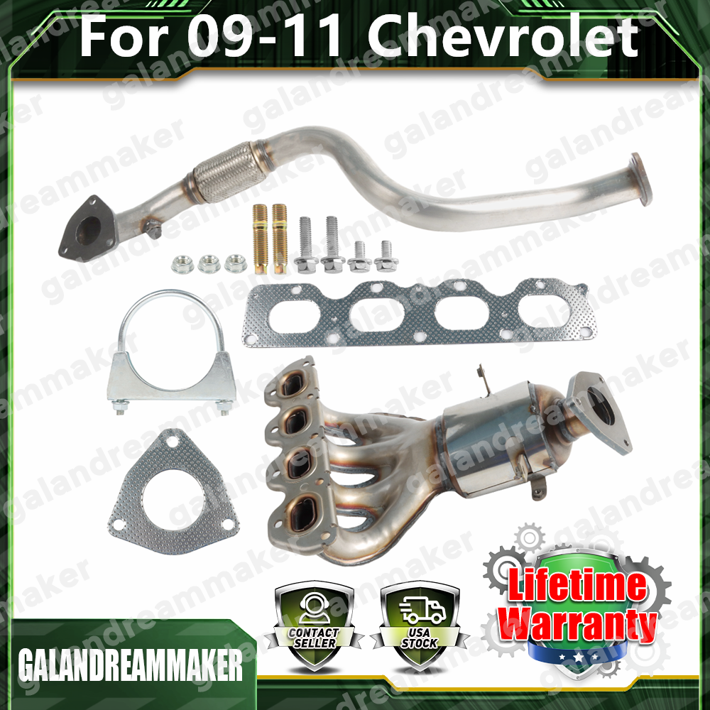 Chevrolet Aveo Aveo5 1.6L Manifold Catalytic Converter & Flex Pipe 2009