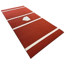 6 Ft x 12 Ft Artificial Turf Baseball Softball Batting Practice Hitting Cage Mat