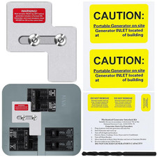 Generator Interlock Kit for Siemens 100 Amp or Murray 100 Amp Panels