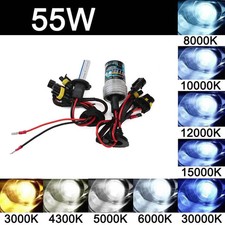 2X 55W Xenon H7 H11 9005 9006 H4 Car Headlight Bulbs H8 880 H1 Hid 2V Fog Light