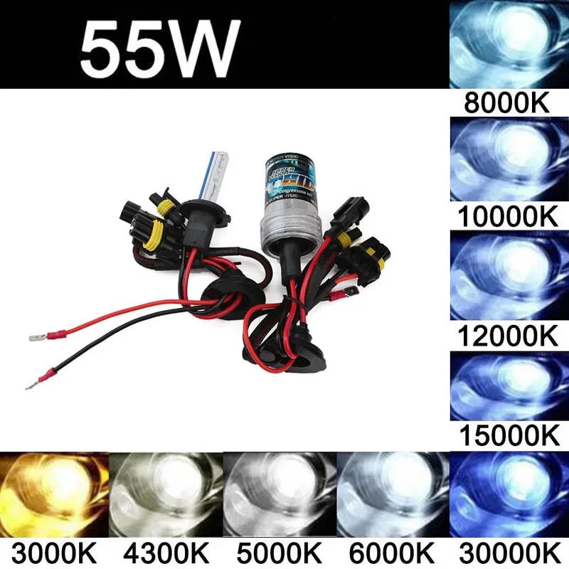 2X 55W Xenón H7 H11 9005 9006 H4 Faros Coche H8 880 H1 Hid 2V Luz Antiniebla Foto 1 de 4