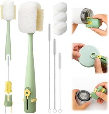 5 in 1 Water Bottle Cleaning Brush Set Multifunctiona Brush Straw Cleaner
