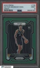 2023-24 Panini Green Prizm #136 Victor Wembanyama RC Rookie Spurs PSA 9