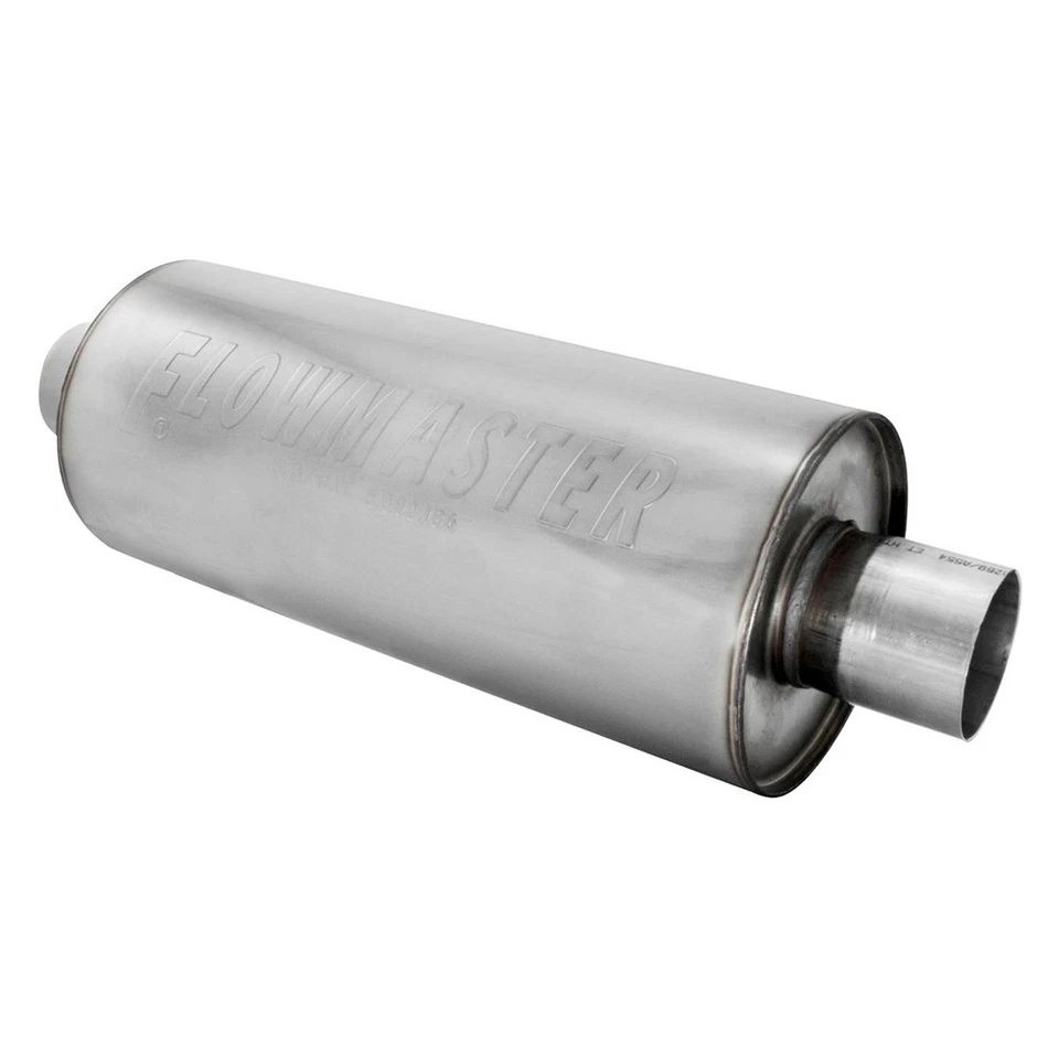 For Dodge Ram 1500 04-10 Exhaust Muffler dBX Series Stainless Steel Round Foto 3 de 4