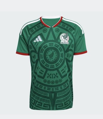Mexico Adidas 2026 World Cup National Green Men's Soccer Jersey JL8537 M-XXL