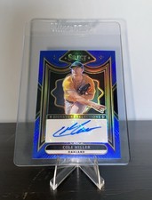 2025 Panini Prizm Signature Selections Cole Miller Blue Prizm /49 #SS-CM
